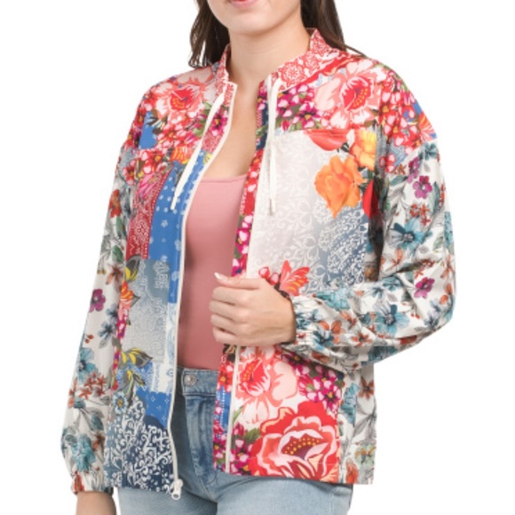 NWT Johnny Was Tango Sporty Zip Jacket